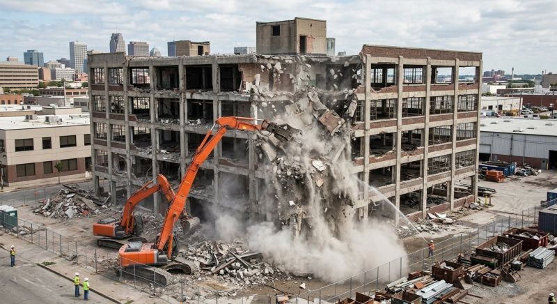Warehouse Demolition in Sacramento, CA