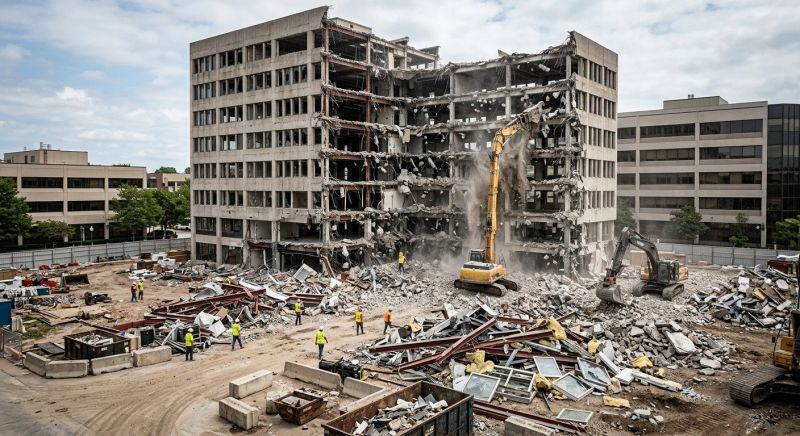 Apartment Demolition in Bergen County, NJ