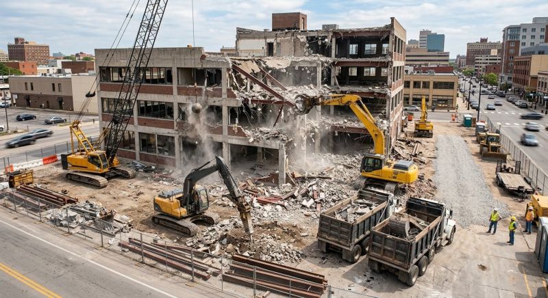 Commercial Building Removal in Bergen County, NJ