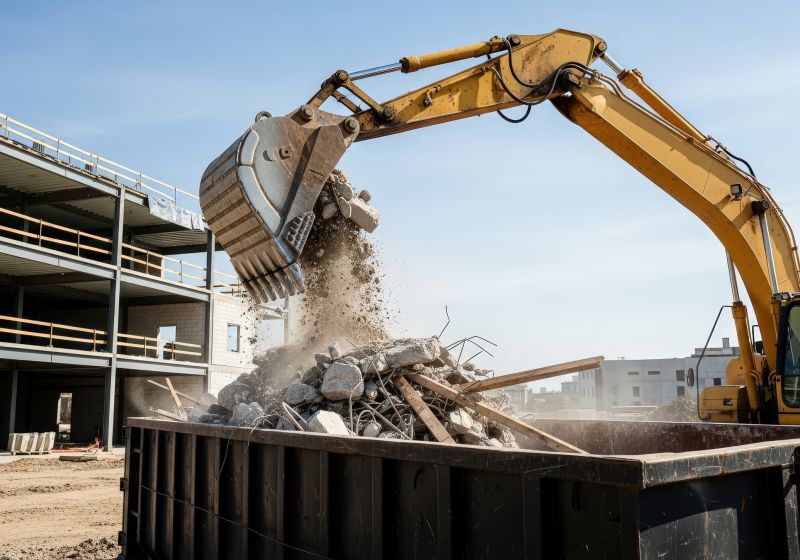 Construction Debris Removal in Sacramento, CA