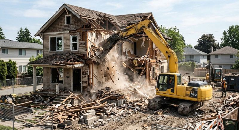 Home Demolition Service in Houston, TX