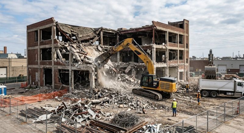 Industrial Demolition in Houston, TX