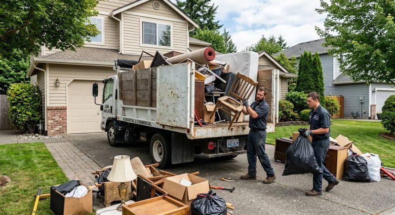 Residential Junk Removal in Roseville, CA