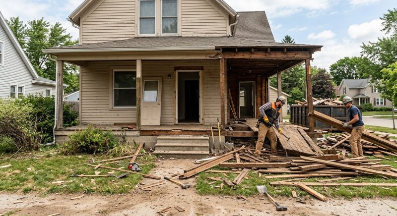 Walkway Removal in Bergen County, NJ